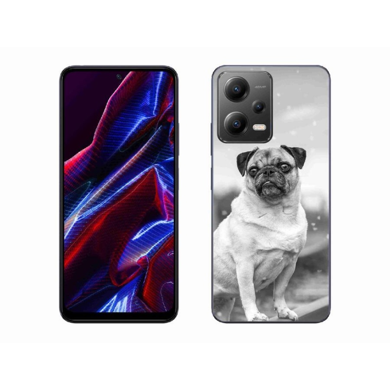 Gél tok mmCase a Xiaomi Redmi Note 12 5G-hez - mopsz