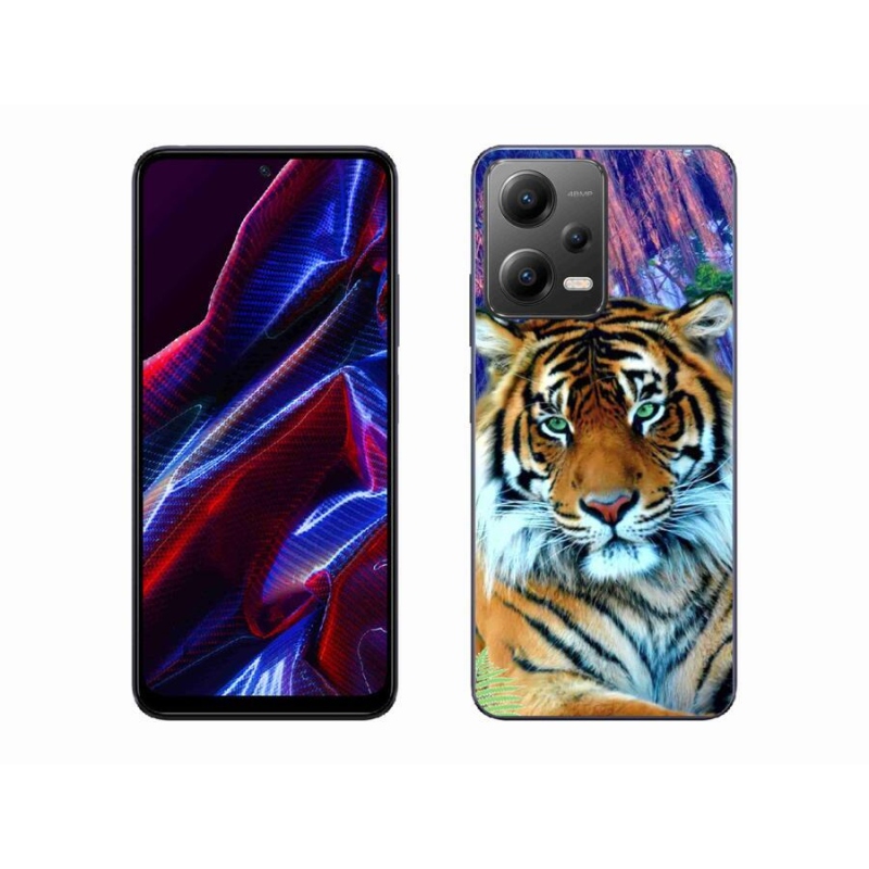 Gél tok mmCase a Xiaomi Redmi Note 12 5G-hez - tigris