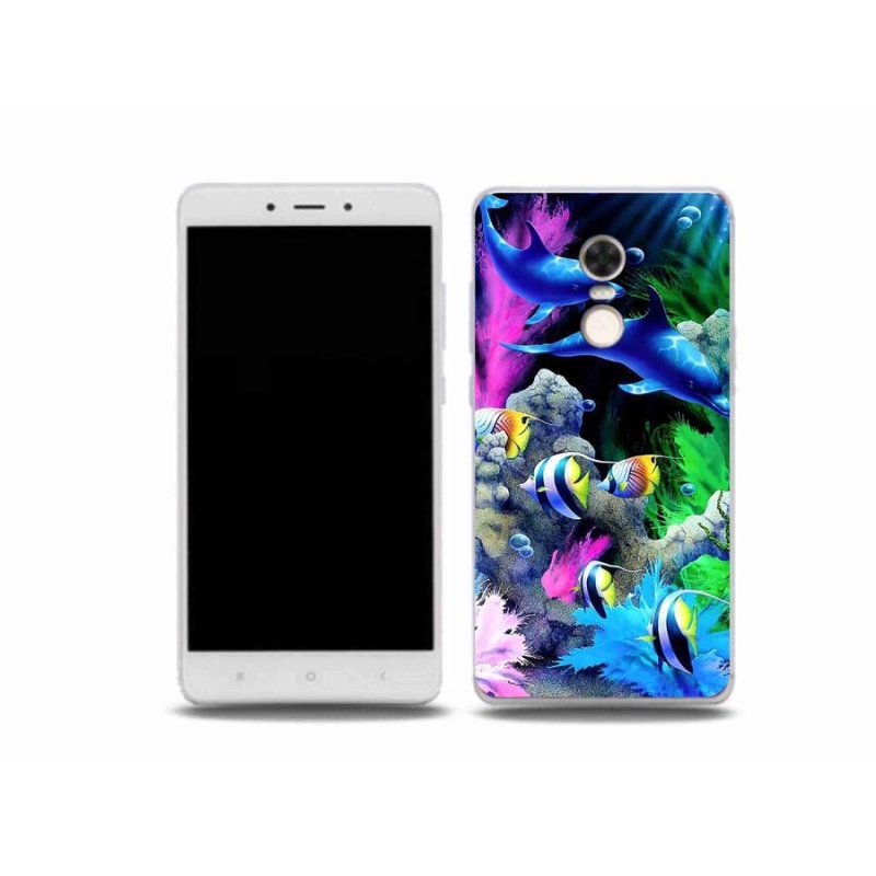 Gél tok mmCase a Xiaomi Redmi Note 4X-hez - tengeri világ