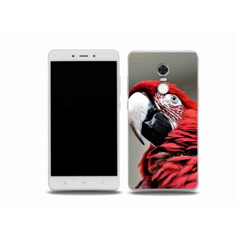 Gél tok mmCase a Xiaomi Redmi Note 4X-hez - papagáj ara piros