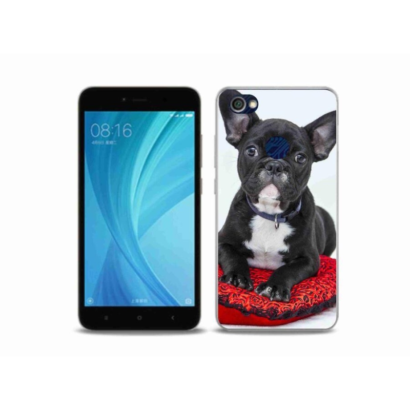 Gél tok mmCase a Xiaomi Redmi Note 5A Prime készülékhez - bulldog