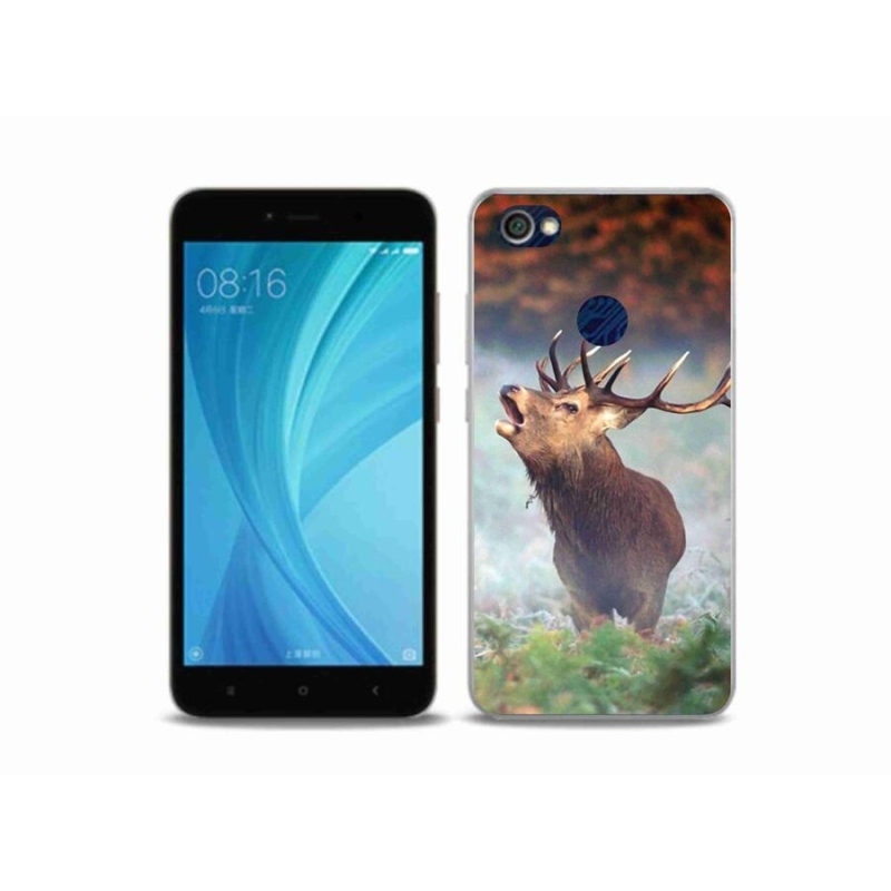Gél tok mmCase a Xiaomi Redmi Note 5A Prime-hoz - szarvas 2