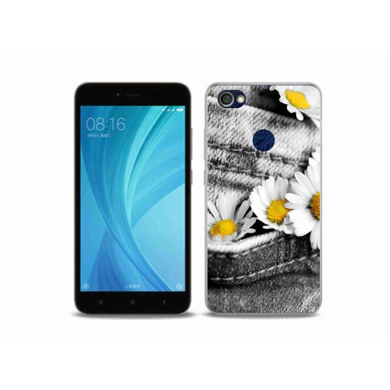 Gél tok mmCase a Xiaomi Redmi Note 5A Prime készülékhez - százszorszépek