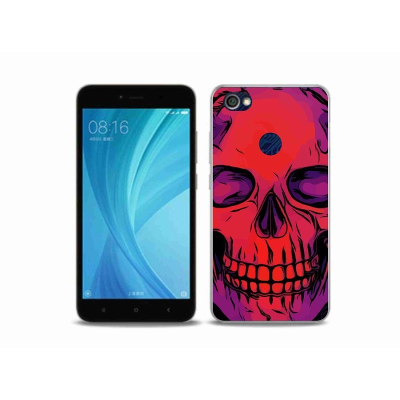 Gél tok mmCase a Xiaomi Redmi Note 5A Prime-hoz - koponya