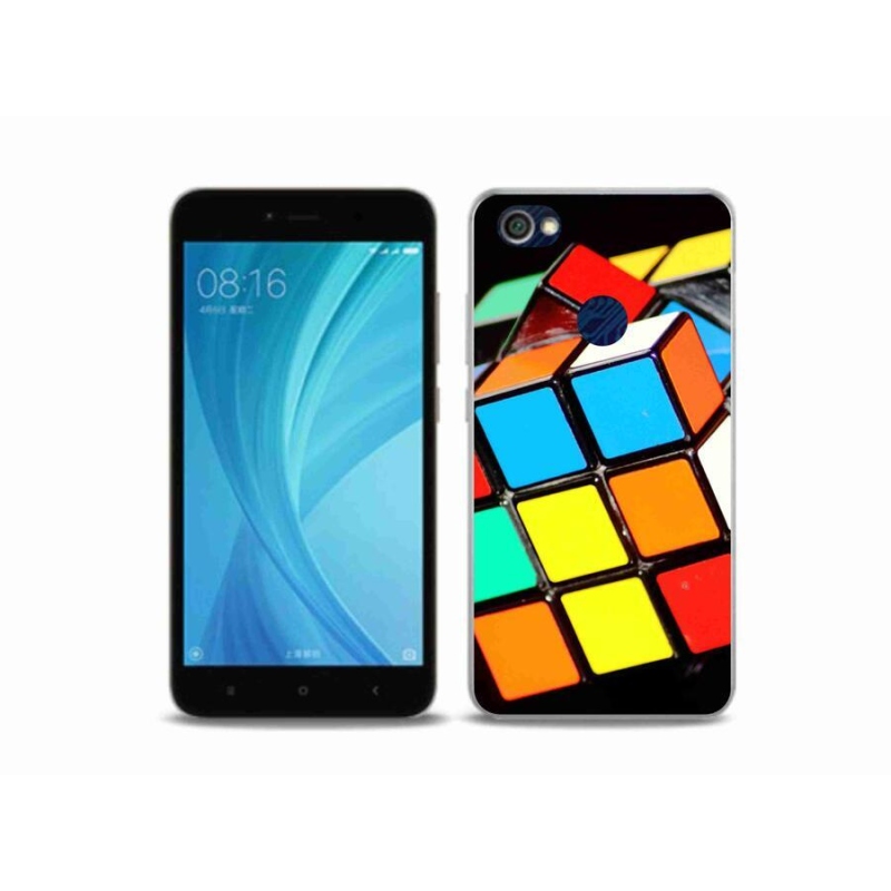 Gél tok mmCase a Xiaomi Redmi Note 5A Prime készülékhez - Rubik-kocka