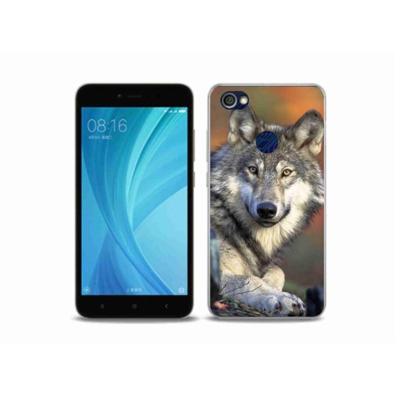 Gél tok mmCase a Xiaomi Redmi Note 5A Prime készülékhez - farkas