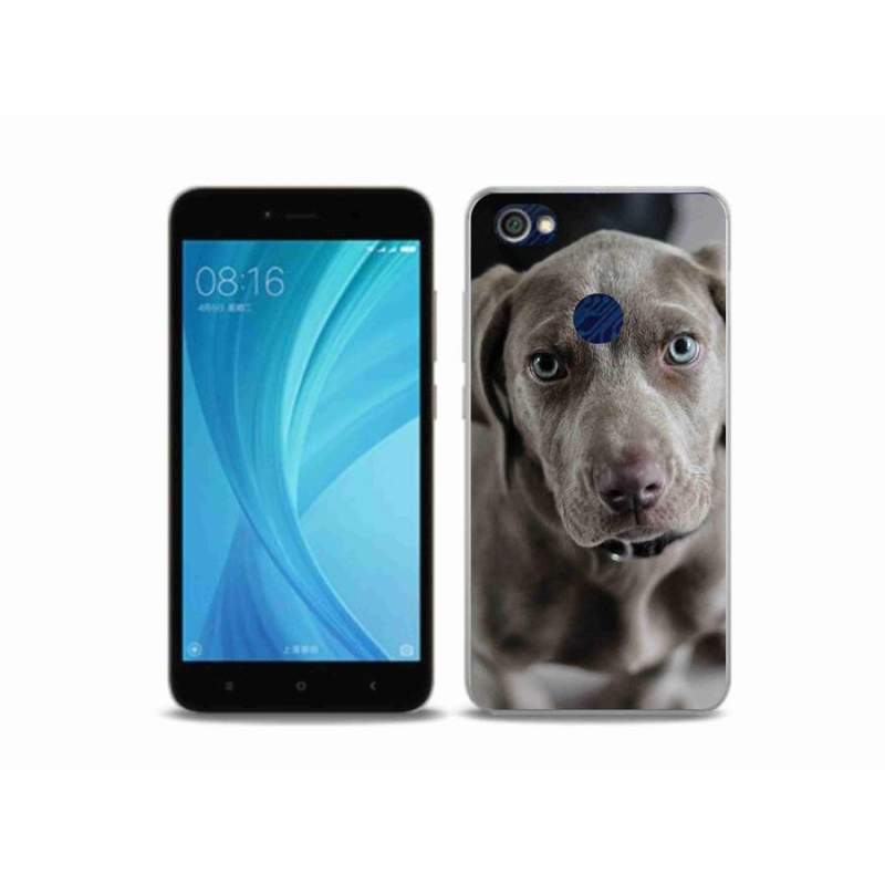 Gél tok mmCase for Xiaomi Redmi Note 5A Prime - výmarský ohař