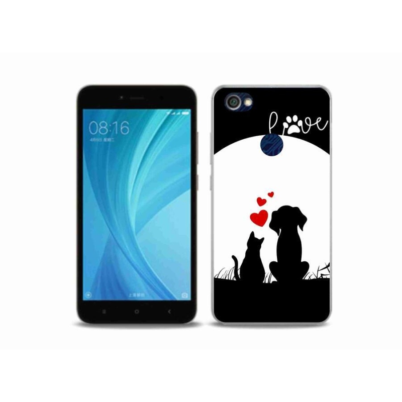Gél tok mmCase a Xiaomi Redmi Note 5A Prime számára - állati szeretet