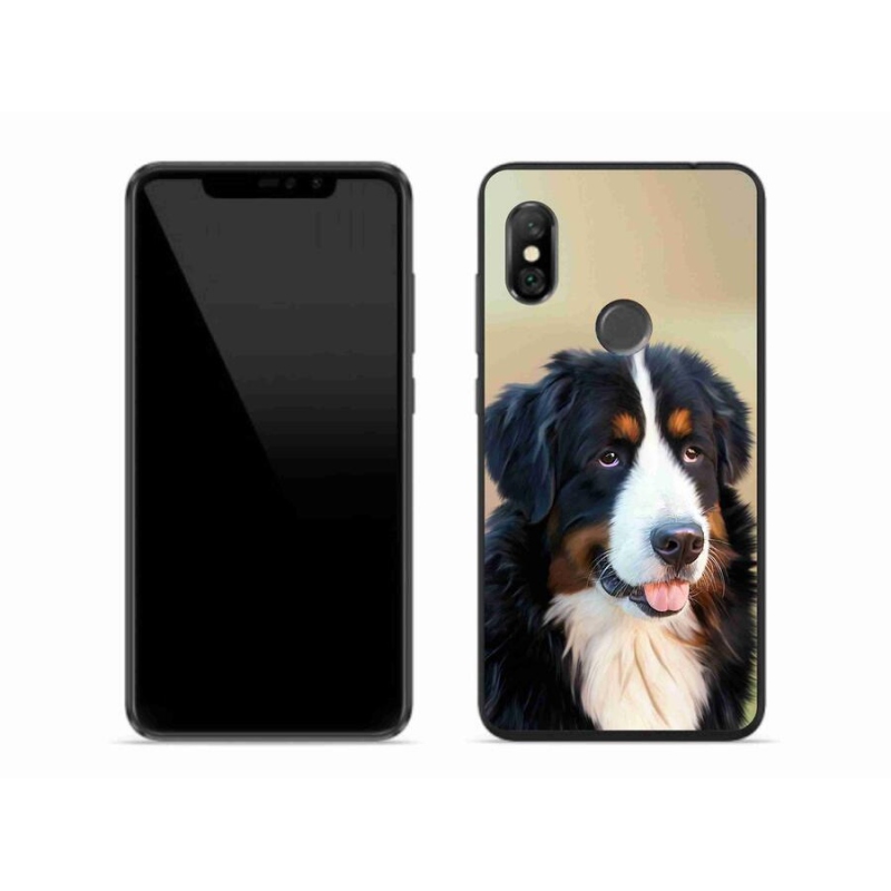 Gél tok mmCase a Xiaomi Redmi Note 6 Pro készülékhez - Berni hegyi kutya