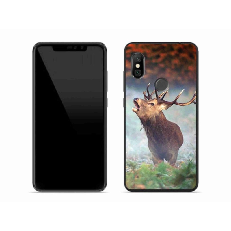 Gél tok mmCase a Xiaomi Redmi Note 6 Pro-hoz - szarvas 2