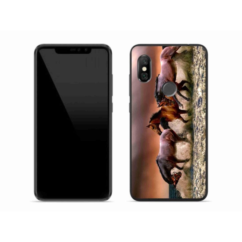 Gél tok mmCase a Xiaomi Redmi Note 6 Pro-hoz - lovak 1