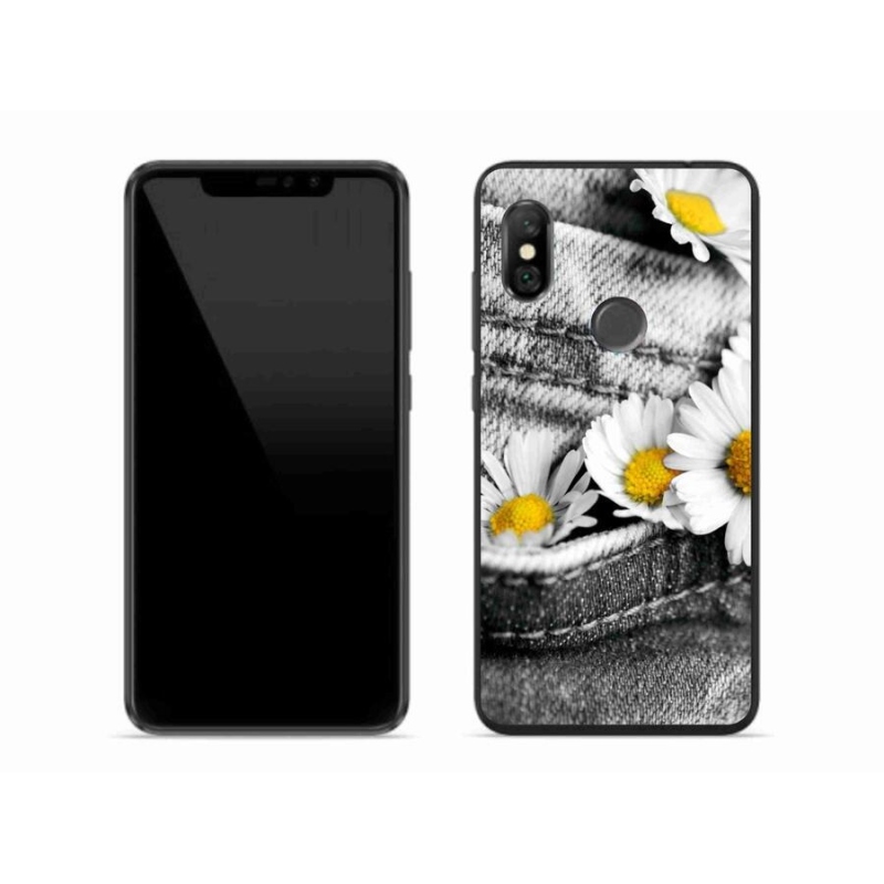 Gél tok mmCase a Xiaomi Redmi Note 6 Pro készülékhez - Százszorszépek