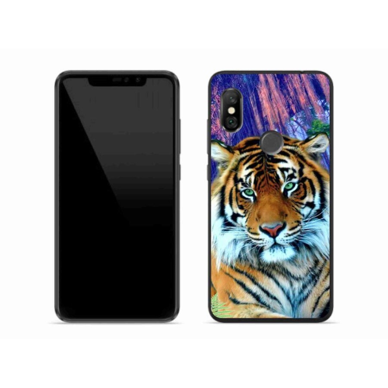 Gél tok mmCase a Xiaomi Redmi Note 6 Pro készülékhez - tigris
