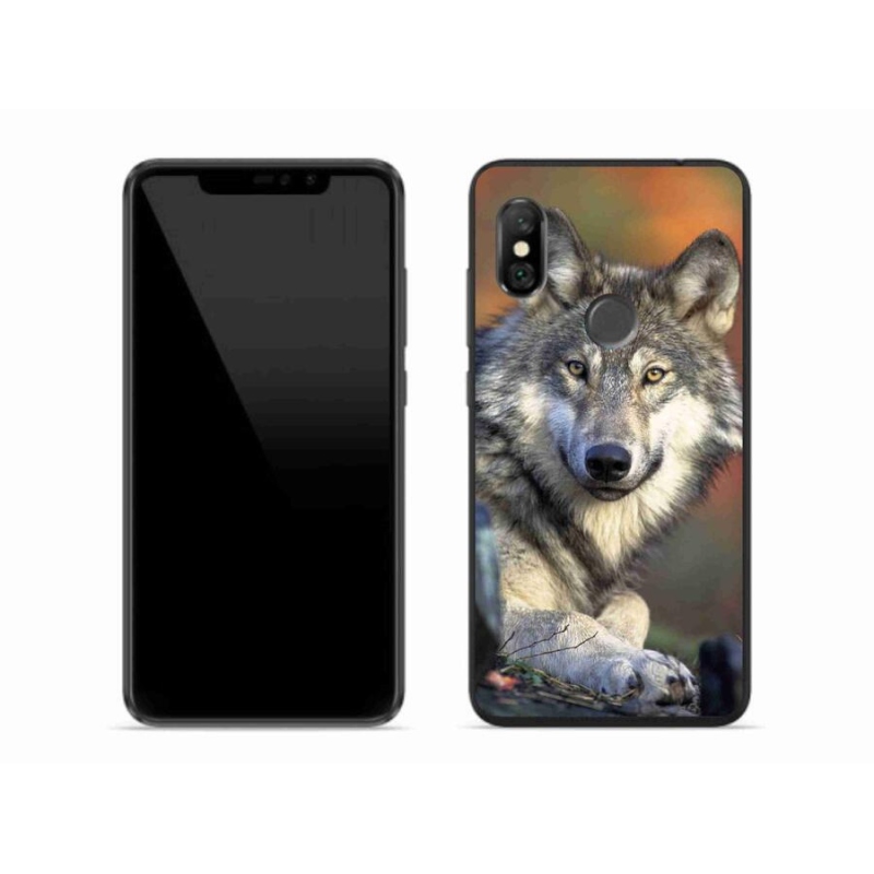 Gél tok mmCase a Xiaomi Redmi Note 6 Pro készülékhez - farkas