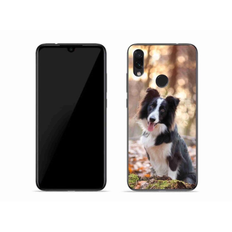 Gél tok mmCase a Xiaomi Redmi Note 7-hez - border colie 1