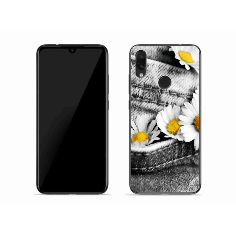 Gél tok mmCase a Xiaomi Redmi Note 7-hez - Százszorszépek