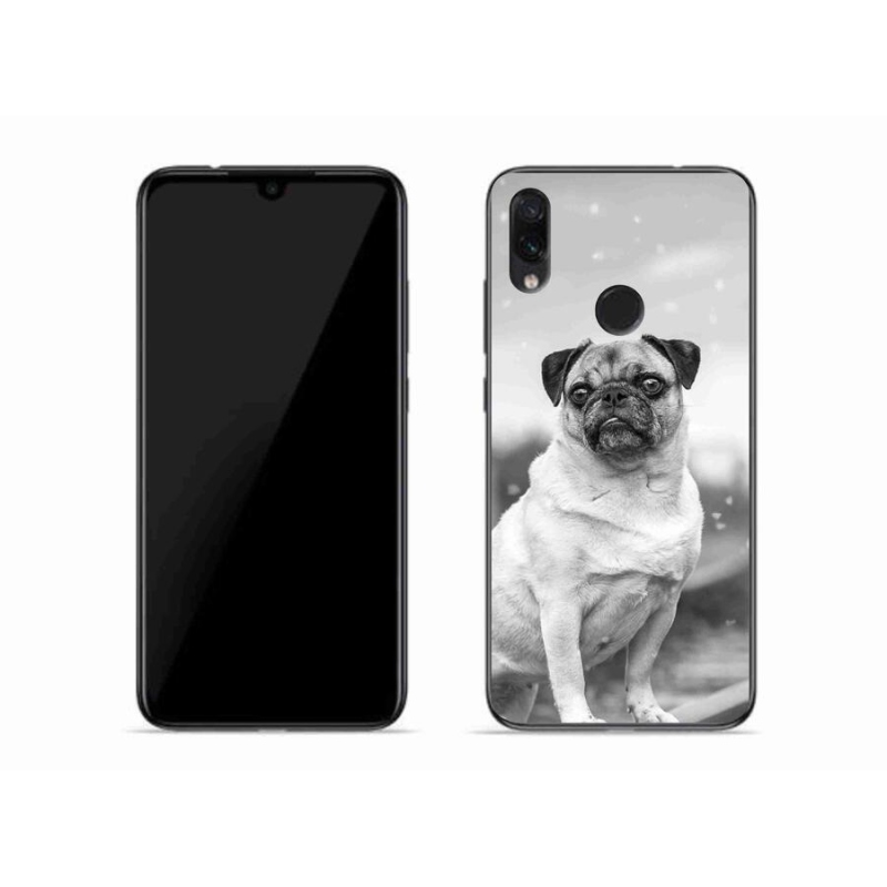 Gél tok mmCase a Xiaomi Redmi Note 7-hez - mopsz