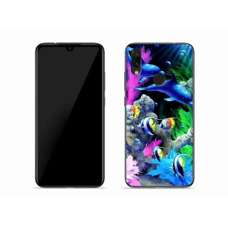 Gél tok mmCase a Xiaomi Redmi Note 7-hez - tengeri világ