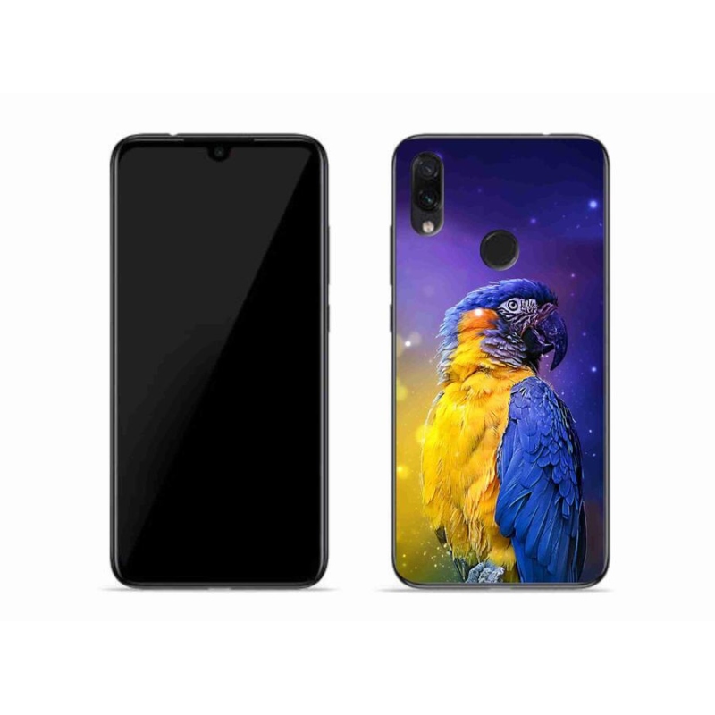 Gél tok mmCase a Xiaomi Redmi Note 7 készülékhez - papagáj ara 1