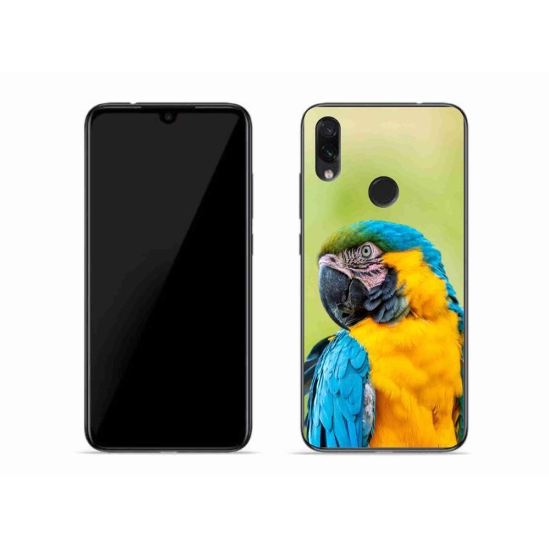 Gél tok mmCase a Xiaomi Redmi Note 7-hez - papagáj ara 2