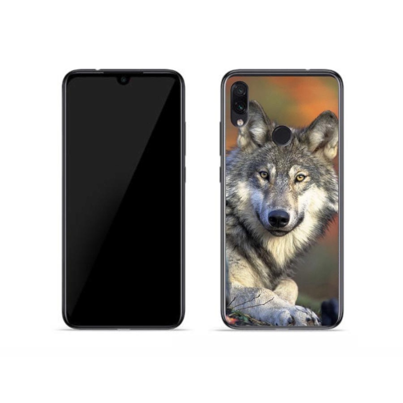 Gél tok mmCase a Xiaomi Redmi Note 7-hez - farkas