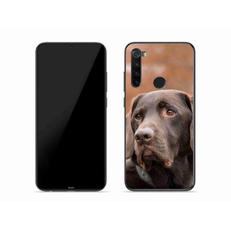 Gél tok mmCase a Xiaomi Redmi Note 8-hoz - barna labrador