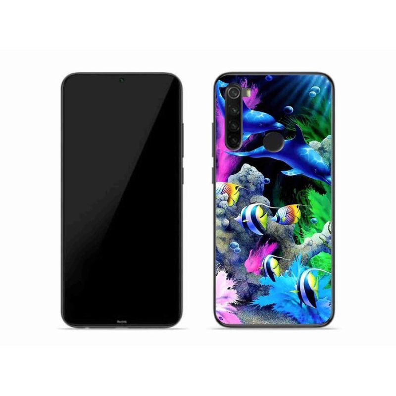 Gél tok mmCase a Xiaomi Redmi Note 8-hoz - tengeri világ