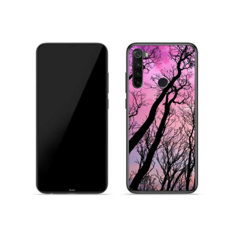 Gél tok mmCase a Xiaomi Redmi Note 8-hoz - kidőlt fák