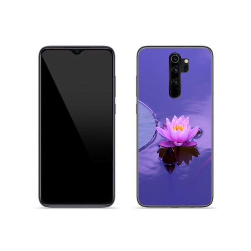 Gél tok mmCase a Xiaomi Redmi Note 8 Pro-hoz - virág a vízen