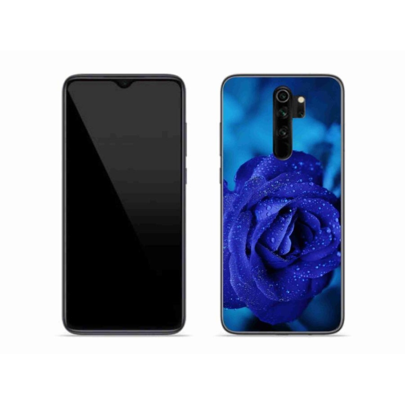 Gél tok mmCase a Xiaomi Redmi Note 8 Pro készülékhez - kék rózsa