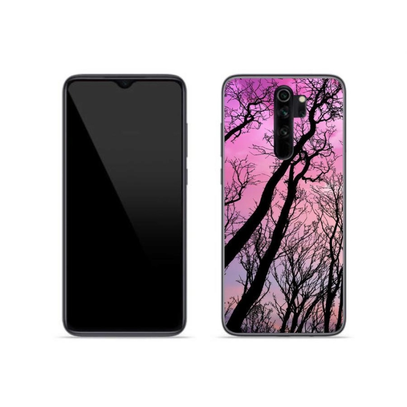 Gél tok mmCase a Xiaomi Redmi Note 8 Pro számára - kidőlt fák