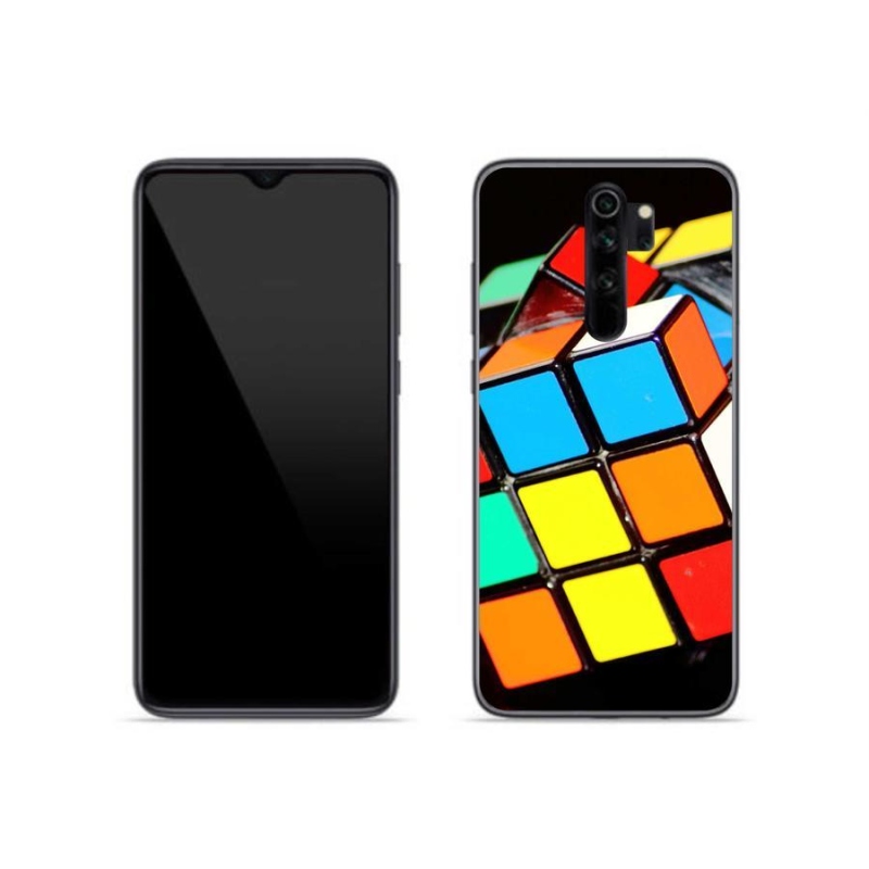Gél tok mmCase a Xiaomi Redmi Note 8 Pro-hoz - Rubik kocka