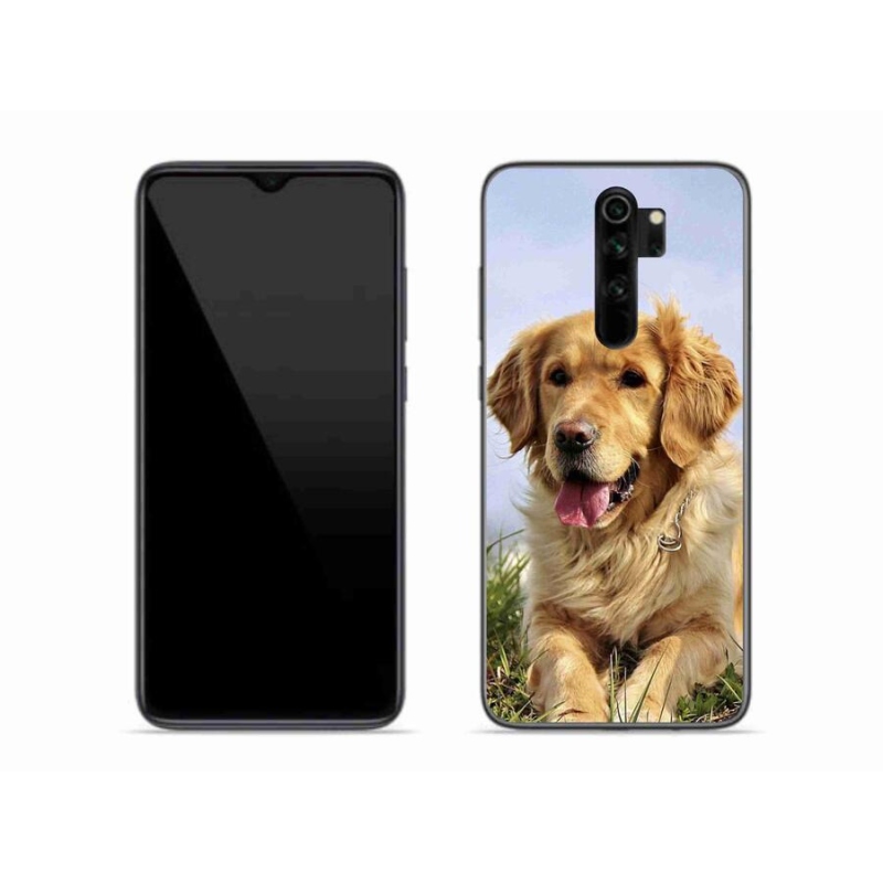 Gél tok mmCase a Xiaomi Redmi Note 8 Pro készülékhez - arany retriever