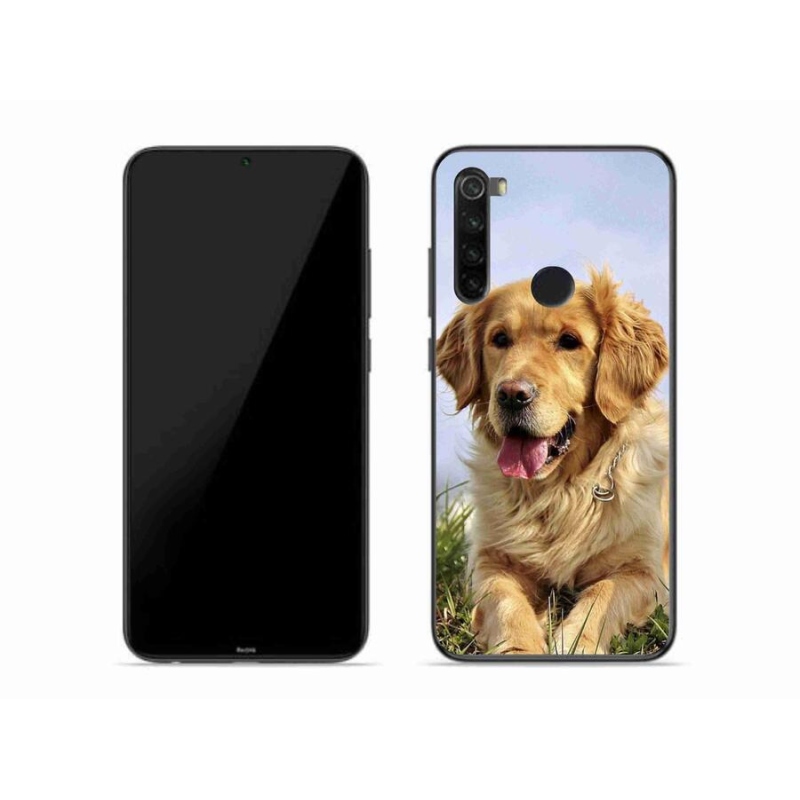 Gél tok mmCase a Xiaomi Redmi Note 8 készülékhez - arany retriever