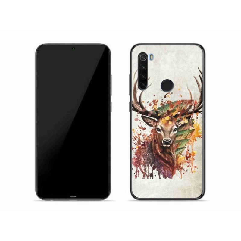 Gél tok mmCase a Xiaomi Redmi Note 8T számára - szarvas 1