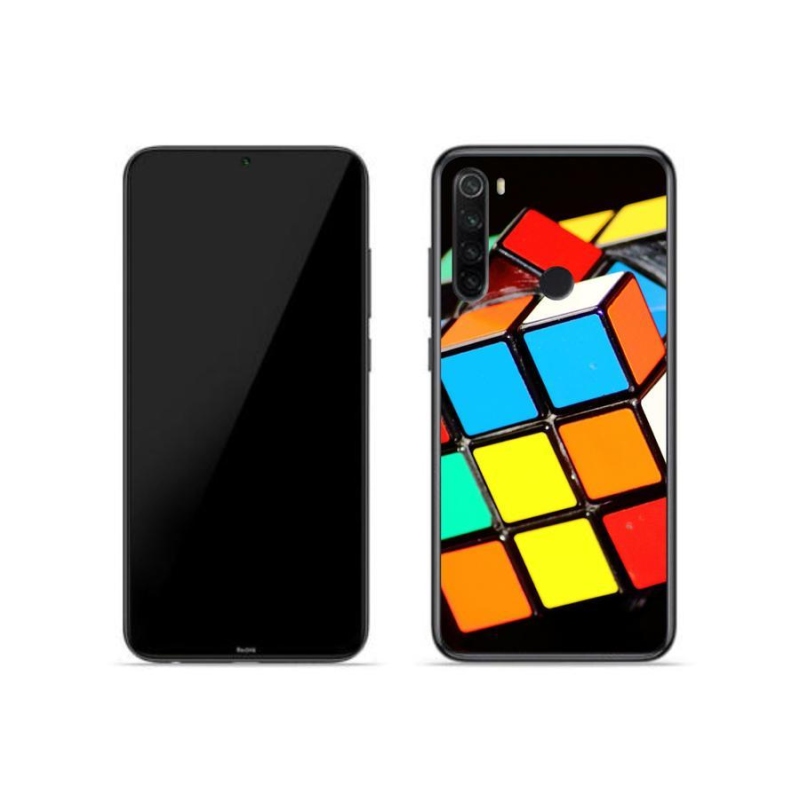 Gél tok mmCase a Xiaomi Redmi Note 8T-hez - Rubik-kocka