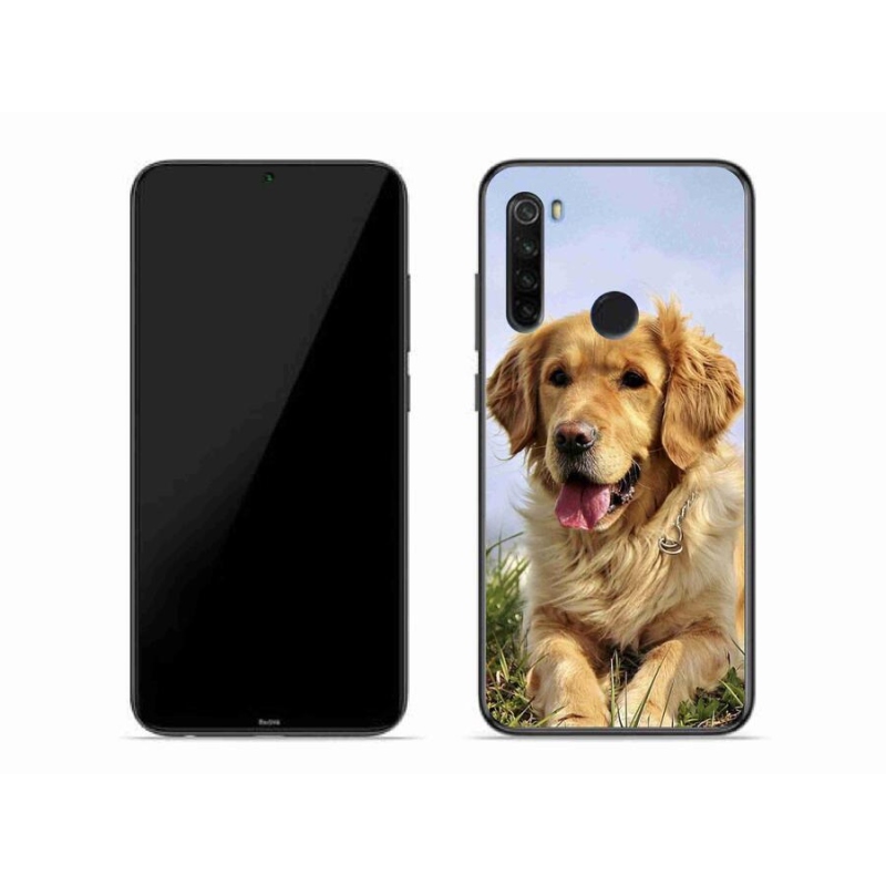 Gél tok mmCase a Xiaomi Redmi Note 8T számára - arany retriever