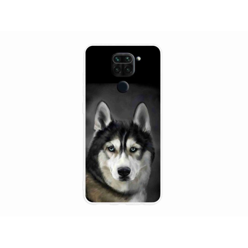 Gél tok mmCase a Xiaomi Redmi Note 9-hez - husky