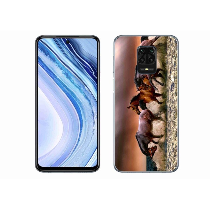 Gél tok mmCase a Xiaomi Redmi Note 9 Pro-hoz - lovak 1