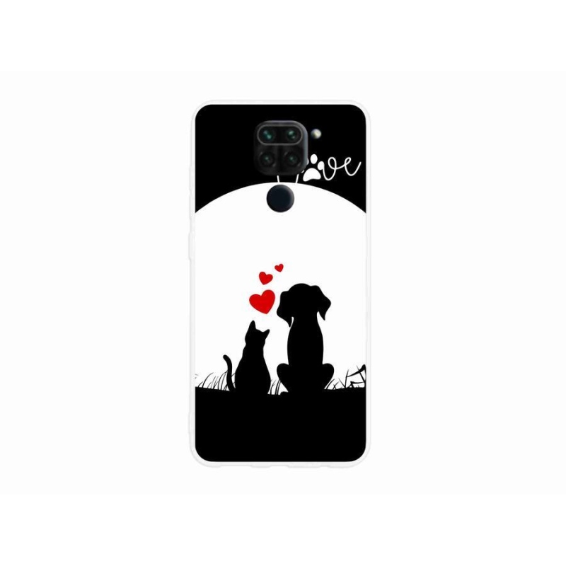 Gél tok mmCase a Xiaomi Redmi Note 9-hez - állati szeretet