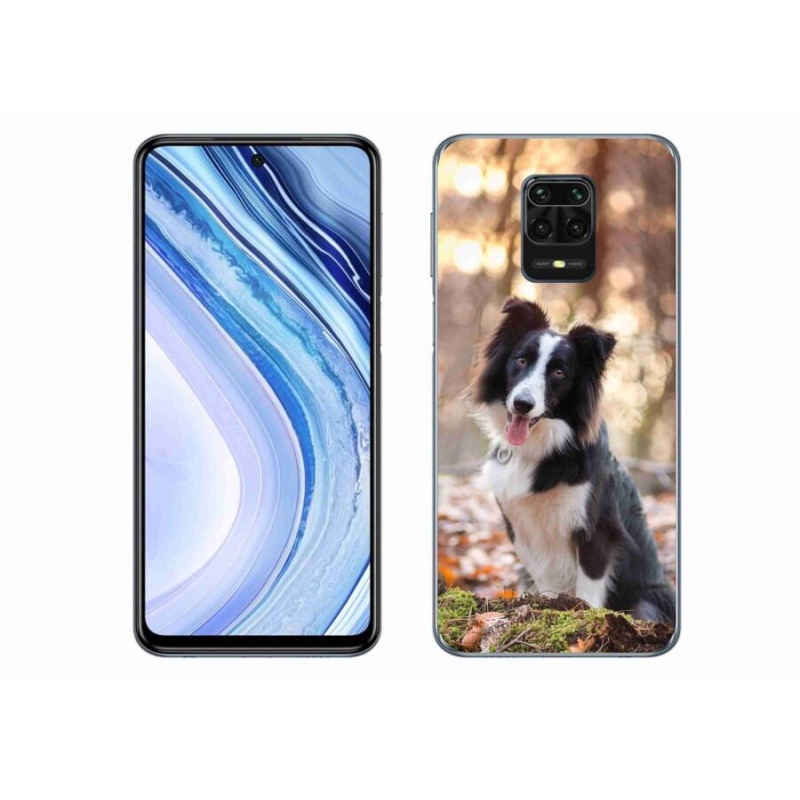 Gél tok mmCase a Xiaomi Redmi Note 9S-hez - border colie 1