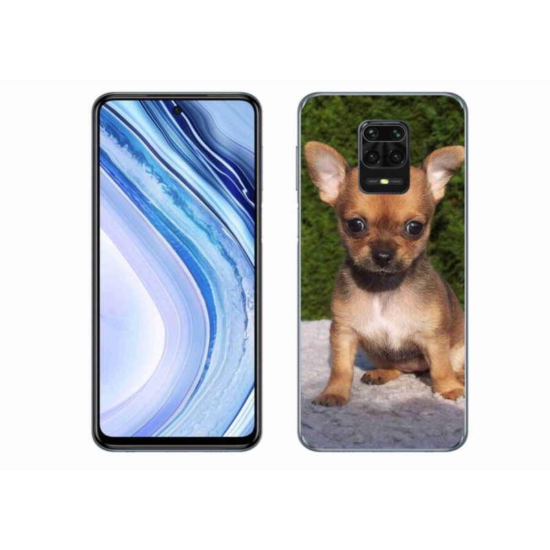 Gél tok mmCase a Xiaomi Redmi Note 9S számára - chihuahua 3