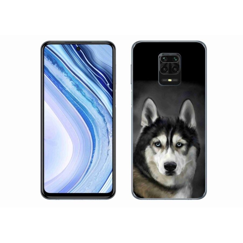 Gél tok mmCase a Xiaomi Redmi Note 9S-hez - husky