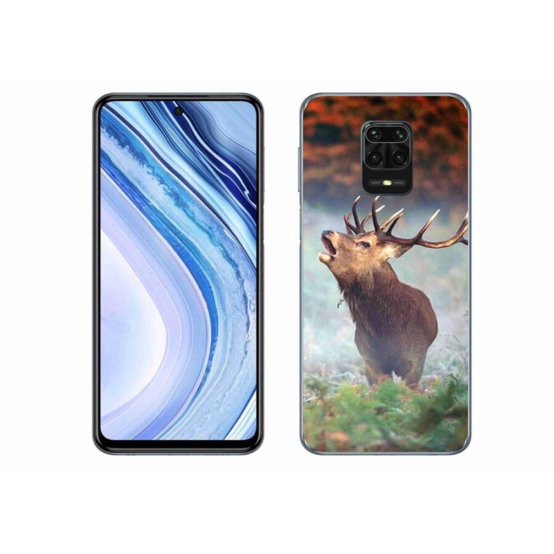 Gél tok mmCase a Xiaomi Redmi Note 9S számára - szarvas 2