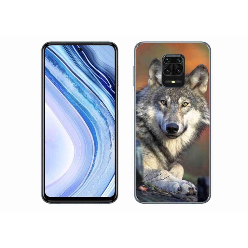 Gél tok mmCase a Xiaomi Redmi Note 9S-hez - farkas