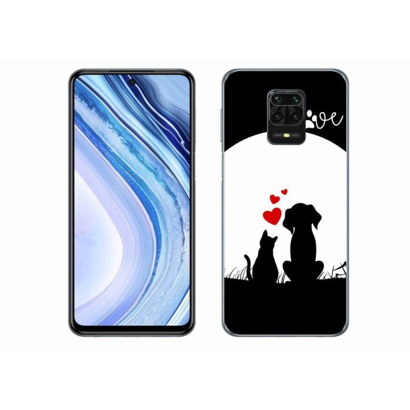 Gél tok mmCase a Xiaomi Redmi Note 9S-hez - állati szeretet