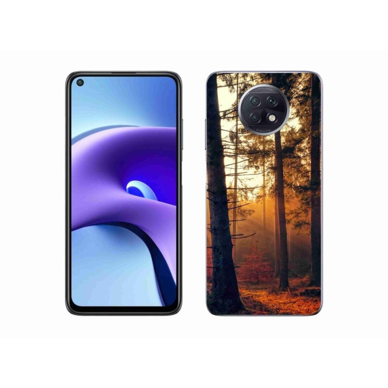 Gél tok mmCase a Xiaomi Redmi Note 9T 5G-hez - erdő