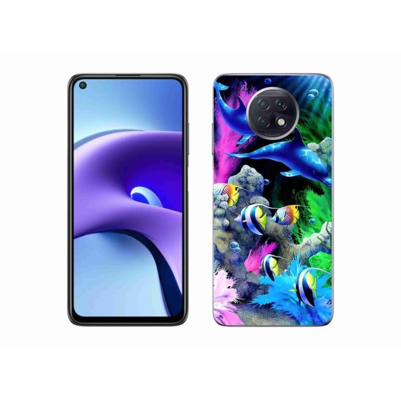 Gél tok mmCase a Xiaomi Redmi Note 9T 5G számára - Sea World