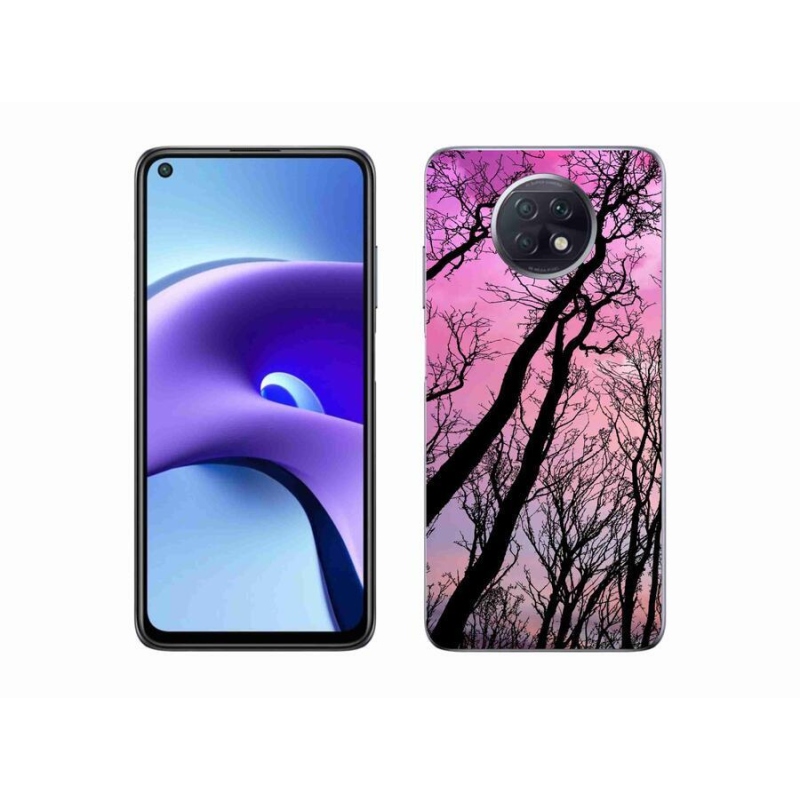 Gél tok mmCase a Xiaomi Redmi Note 9T 5G számára - kidőlt fák