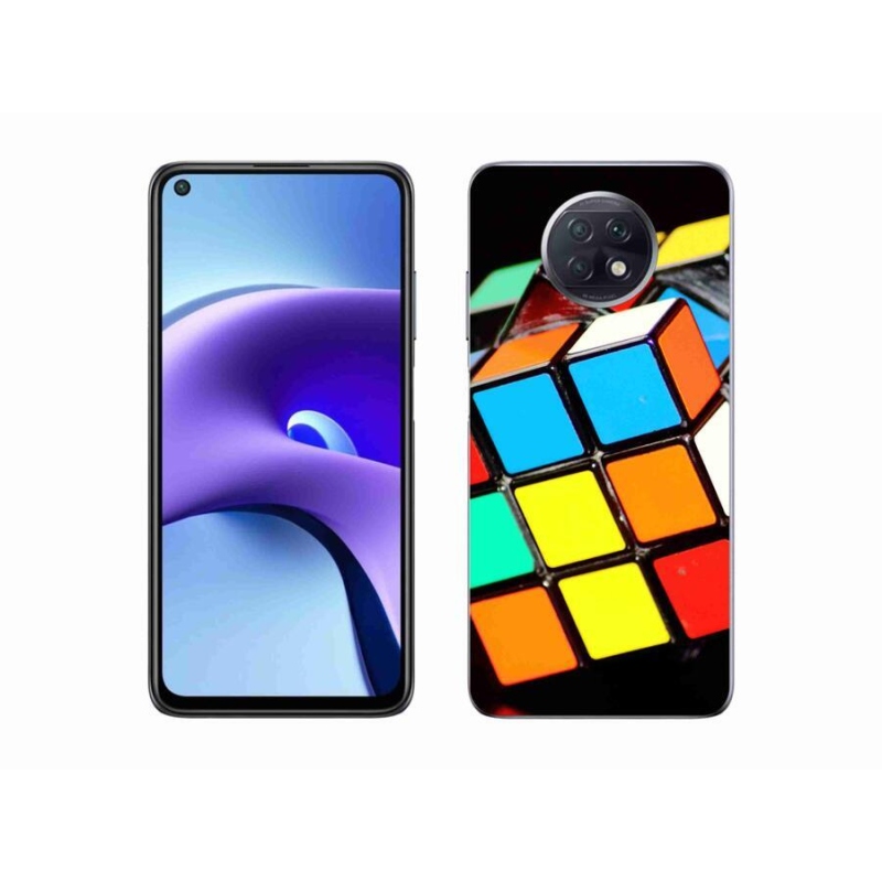 Gél tok mmCase a Xiaomi Redmi Note 9T 5G-hez - Rubik-kocka